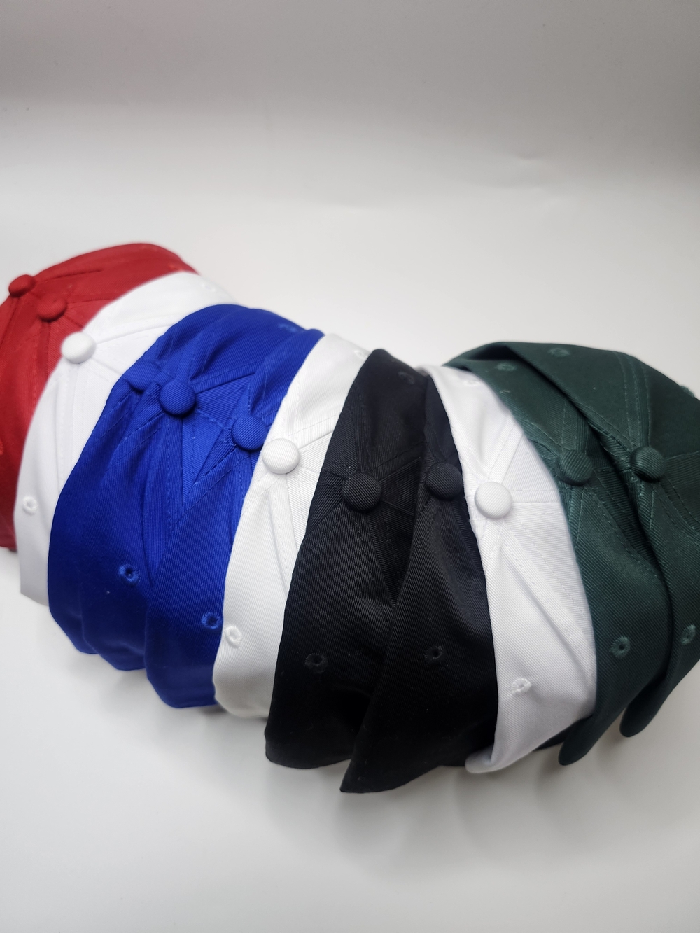 Baseball caps - solid-color adjustable - Picture 4 of 8
